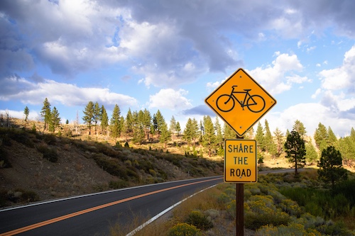 Bicycle Safety Road Sign - Bicycle Laws You Should Know