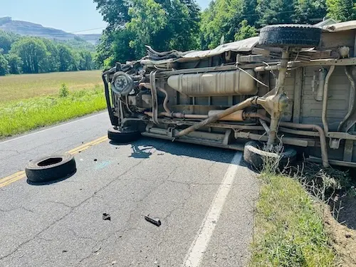 Knoxville truck crash